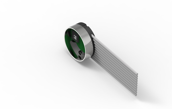 Encoder ENC 16 RIO, 4096 counts per turn, 3-channel, with RS 422 line driver